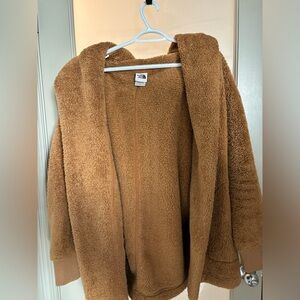 Cozy Brown Fleece Sweater
